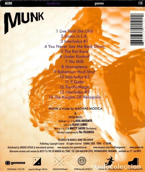 CDs de m&uacute;sica: MUNK * CD * Cloudbuster * DIGIPACK * PRECINTADO! - Foto 4