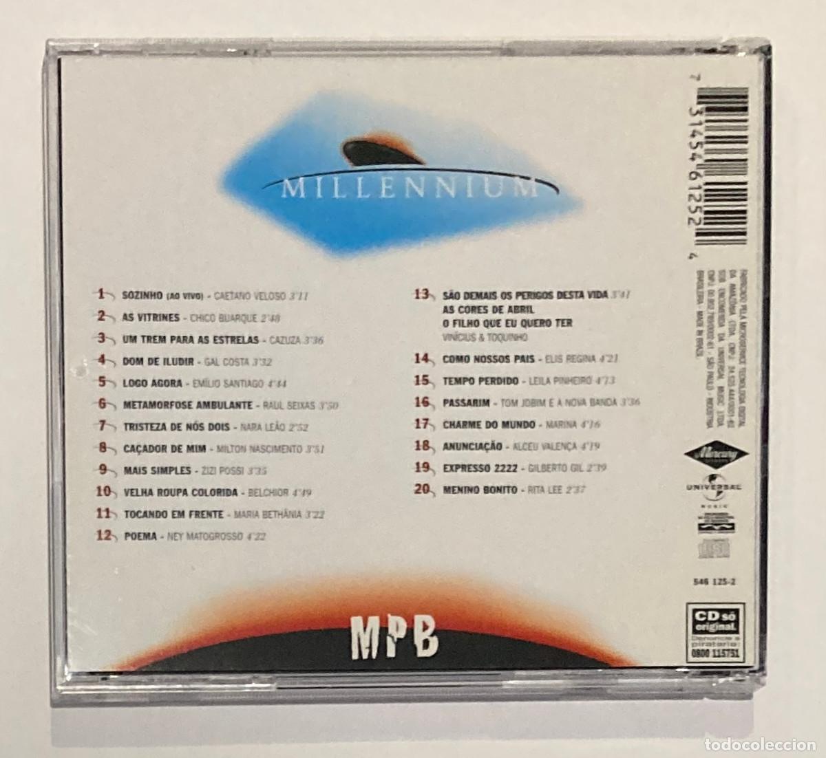 CDs de m&uacute;sica: MPB MILLENNIUM (0452CD) - Foto 2