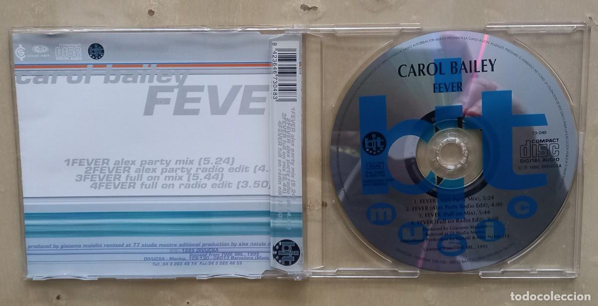 CDs de m&uacute;sica: CAROL BAILEY - FEVER CD MAXI-SINGLE - Foto 2