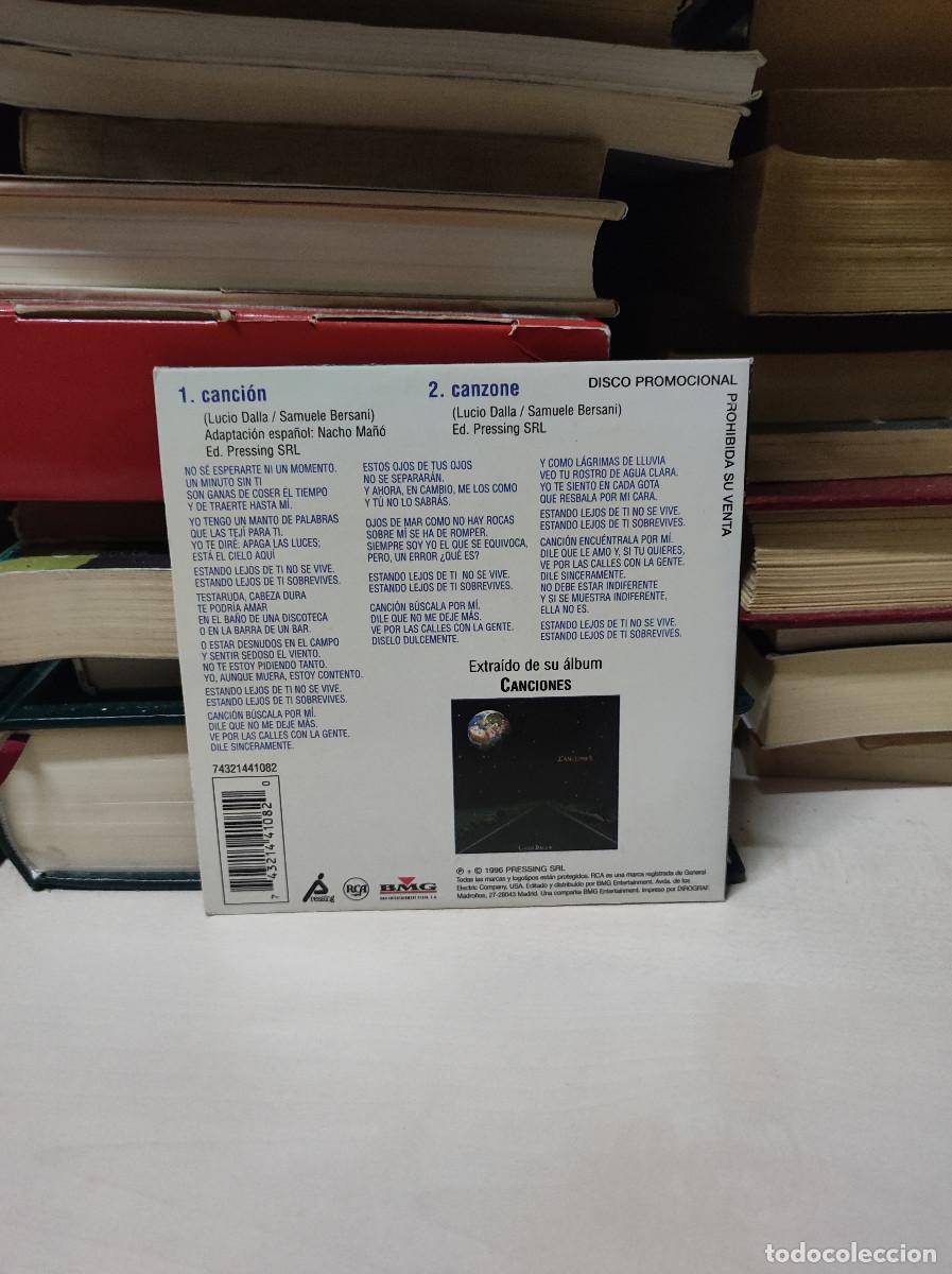 CDs de m&uacute;sica: Lucio Dalla &ndash; Cancion - Foto 2