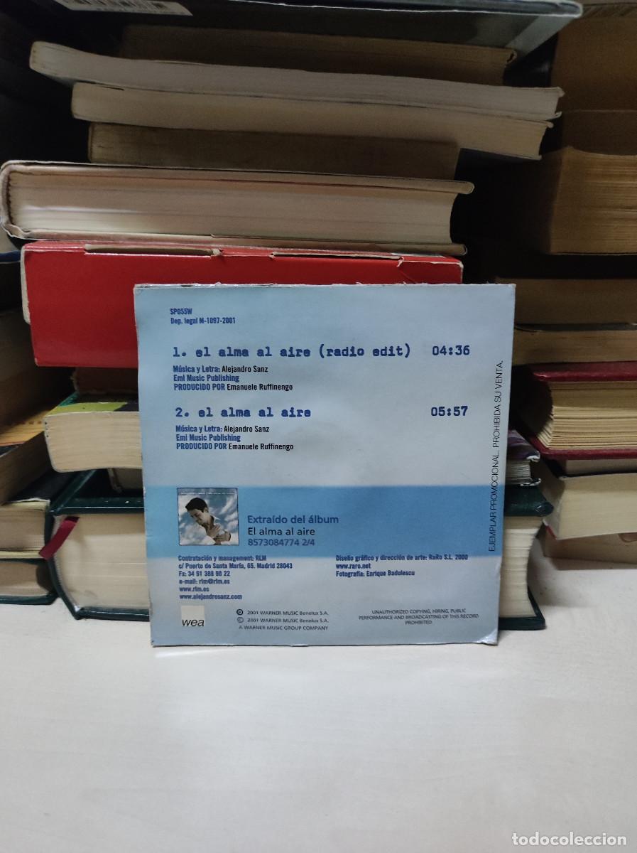 CDs de m&uacute;sica: Alejandro Sanz &ndash; El Alma Al Aire - Foto 2