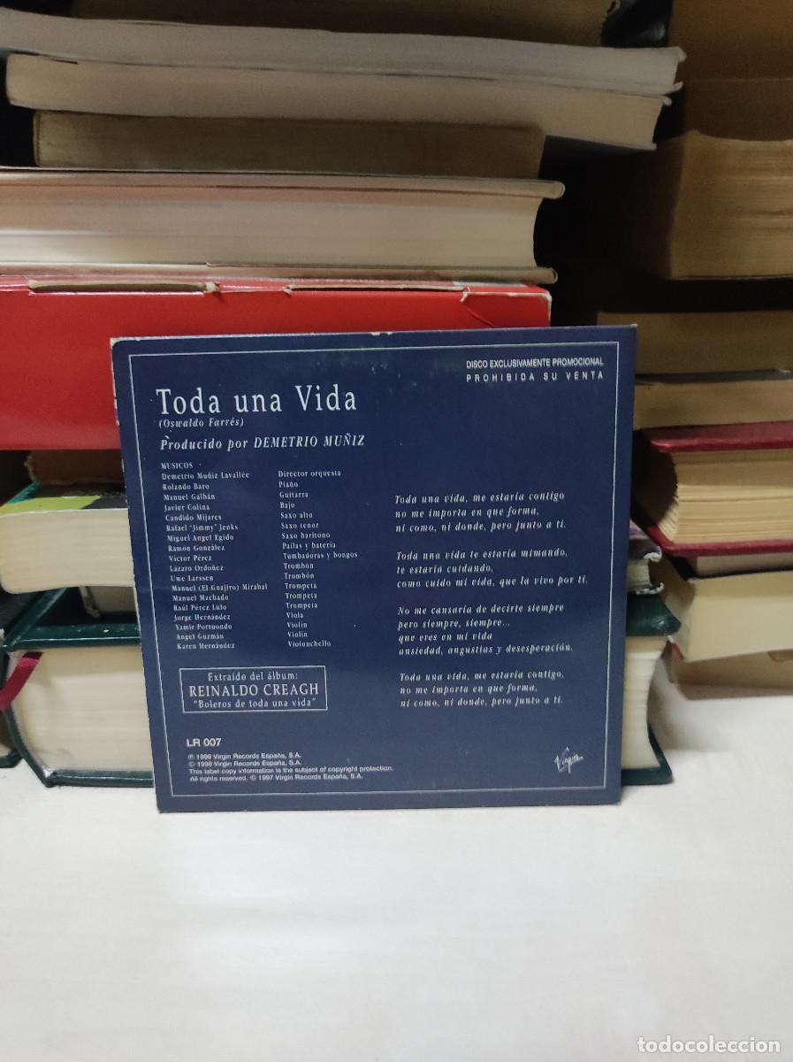 CDs de m&uacute;sica: Reinaldo Creagh &ndash; Toda Una Vida - Foto 2