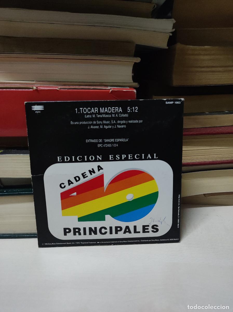 CDs de m&uacute;sica: Manolo Tena &ndash; Tocar Madera - Foto 2