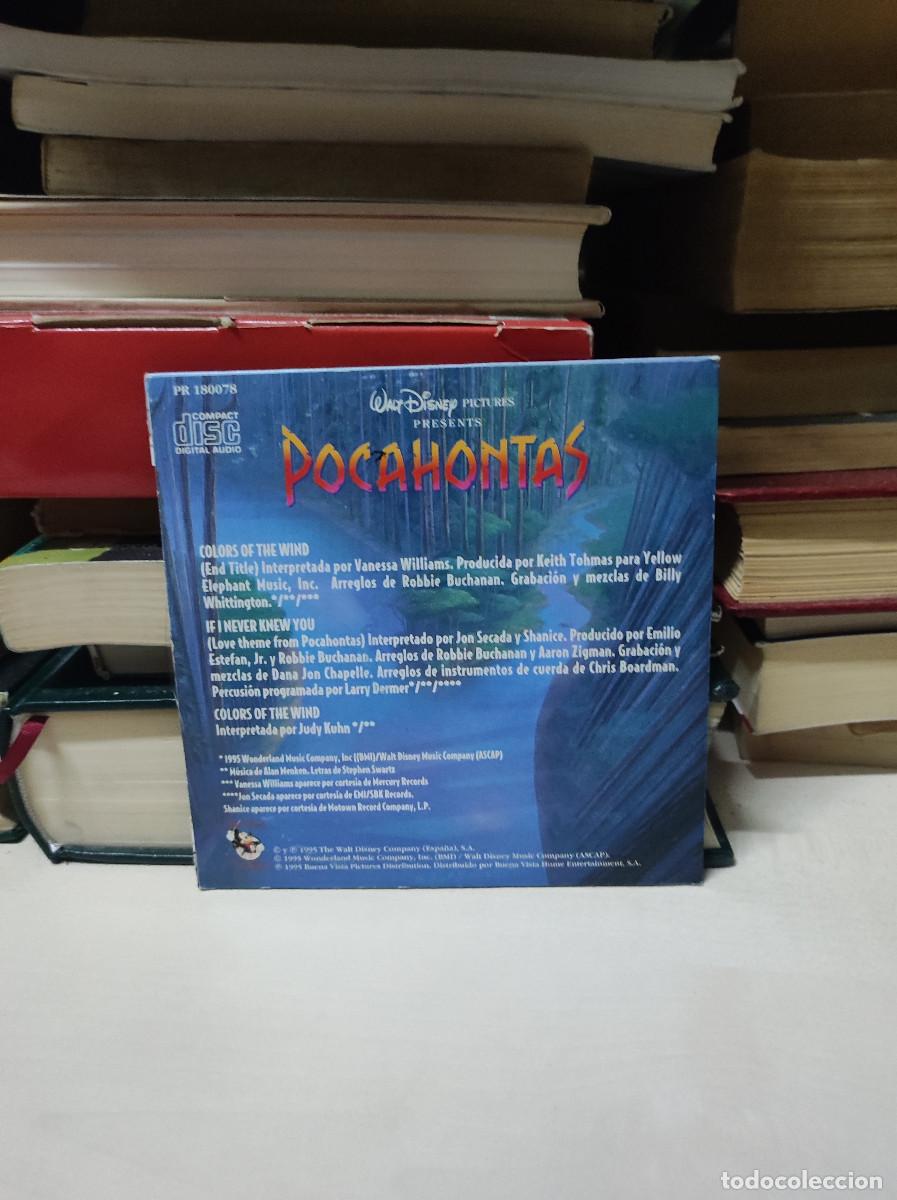 CDs de m&uacute;sica: POCAHONTAS WALT DISNEY - Foto 2