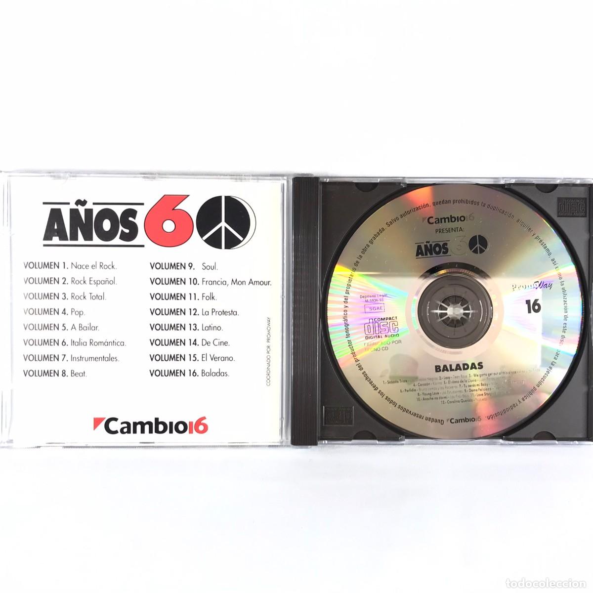 CDs de m&uacute;sica: Various ● Baladas ● CD, Album - Cambio 16 - Foto 2