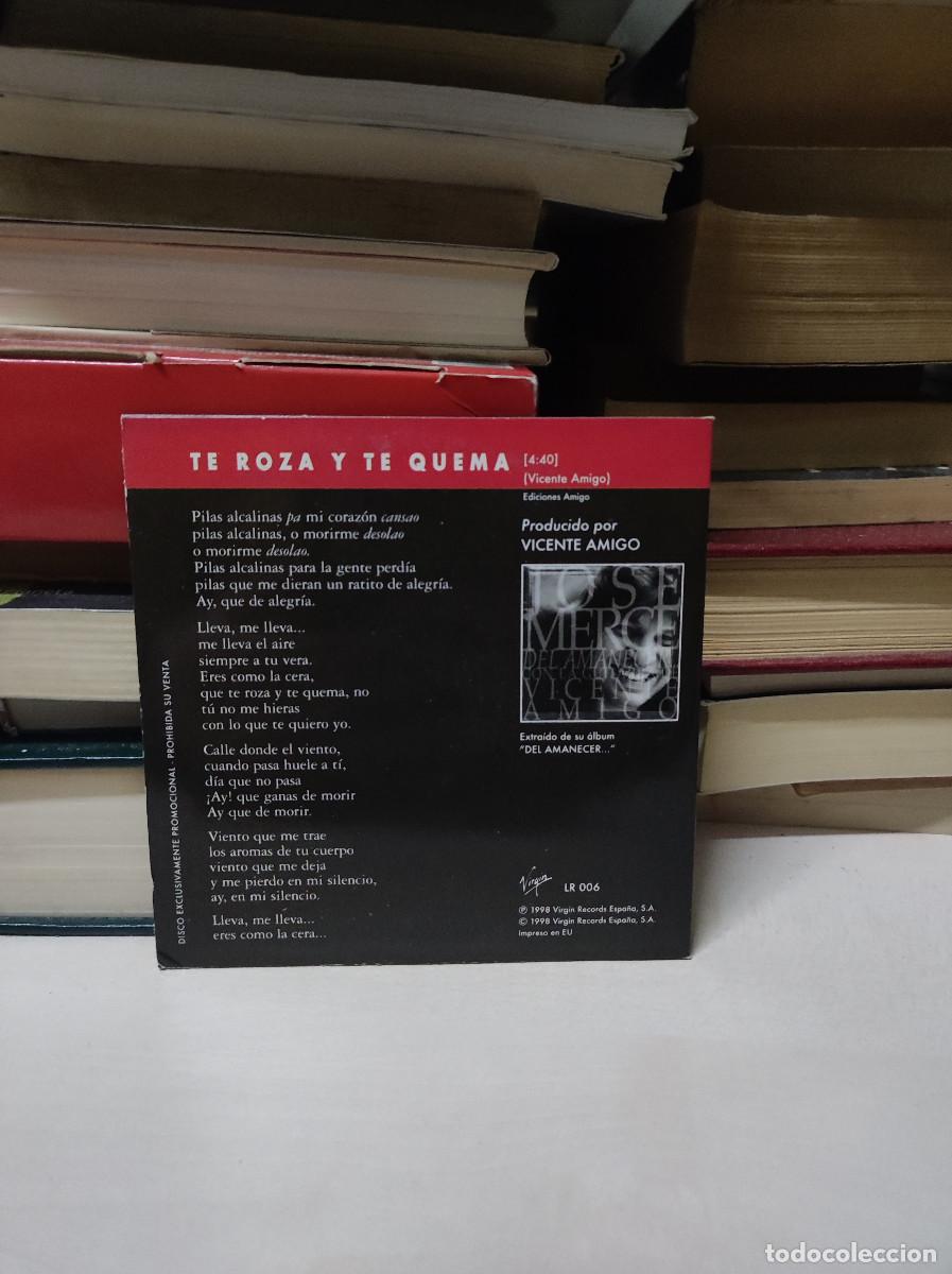 CDs de m&uacute;sica: Jos&eacute; Merc&eacute; &ndash; Te Roza Y Te Quema - Foto 2