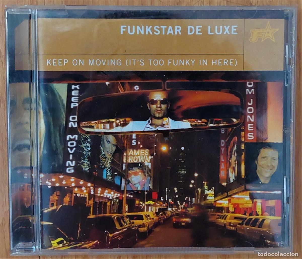 CDs de m&uacute;sica: Funkstar De Luxe - Keep on moving (Its too funky in here) (2000) CD - Foto 1