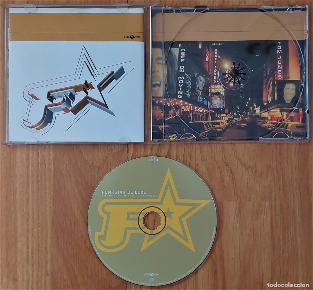 CDs de m&uacute;sica: Funkstar De Luxe - Keep on moving (Its too funky in here) (2000) CD - Foto 2