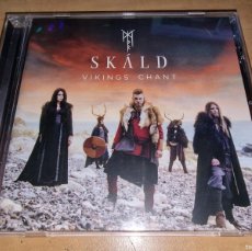 CDs de Música: SKALD CD VIKINGS...2019 FOLK METAL NORDICO -AMON AMARTH-EQUILIBRIUM (COMPRA MINIMA 15 EUR). Lote 392166259
