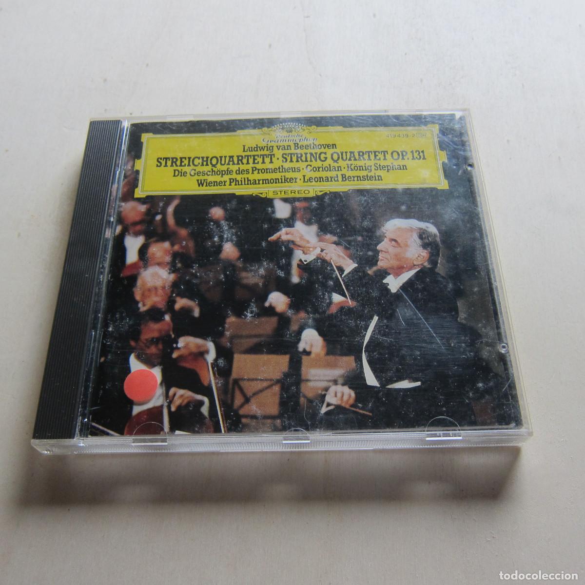 CDs de m&uacute;sica: BEETHOVEN. STRING QUARTET OP. 131 - LEONARD BERNSTEIN (DEUTSCHE GRAMMOPHON) CD - Foto 1