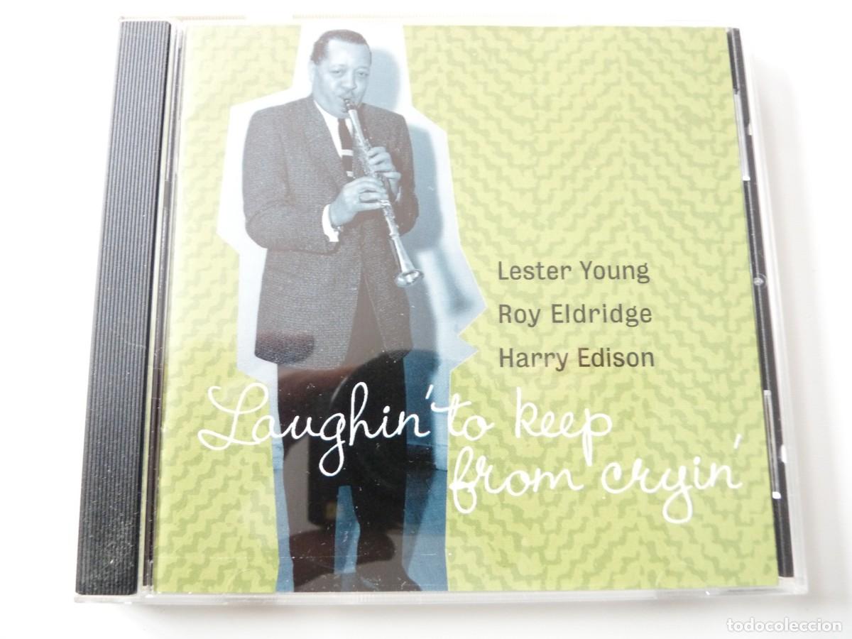 CDs de m&uacute;sica: CD JAZZ LAUGHIN&acute;TO KEEP FROM CRYIN&acute;. LASTER YOUNG, ROY ELDRIDGE, HARRY EDISON REF: 3-4 - Foto 1