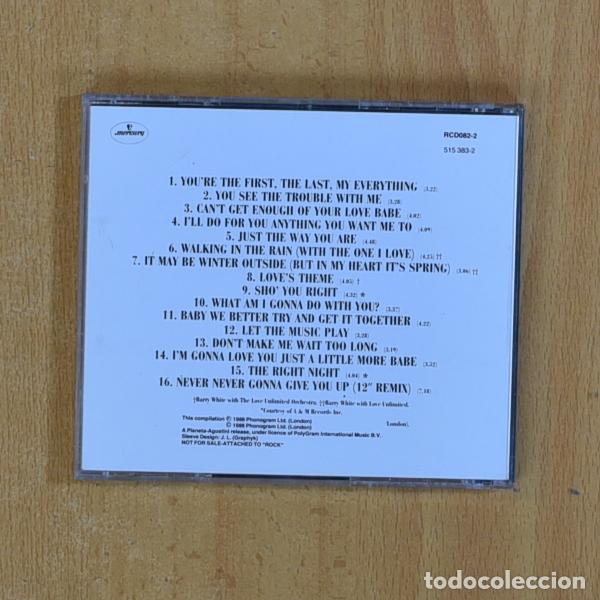 CDs de m&uacute;sica: BARRY WHITE - THE COLLECTION - CD - Foto 2