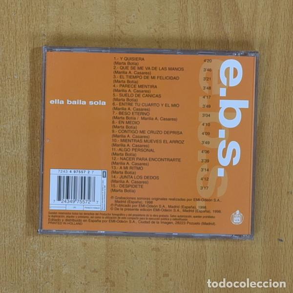 CDs de m&uacute;sica: ELLA BAILA SOLA - EBS - CD - Foto 2