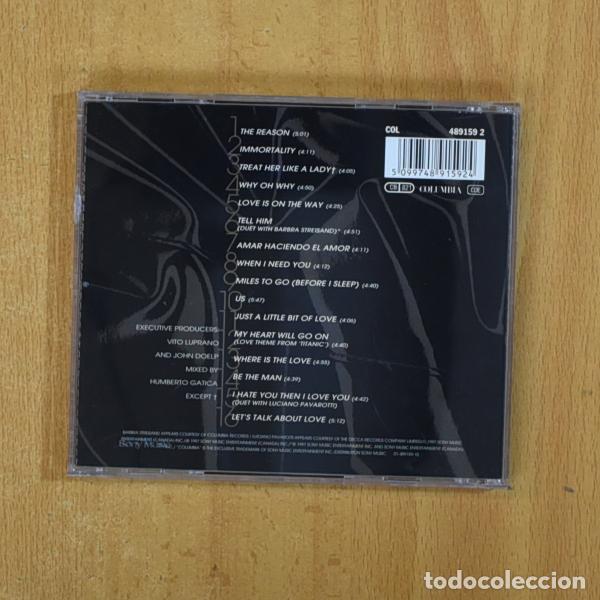 CDs de m&uacute;sica: CELINE DION - LETS TALK ABOUT LOVE - CD - Foto 2