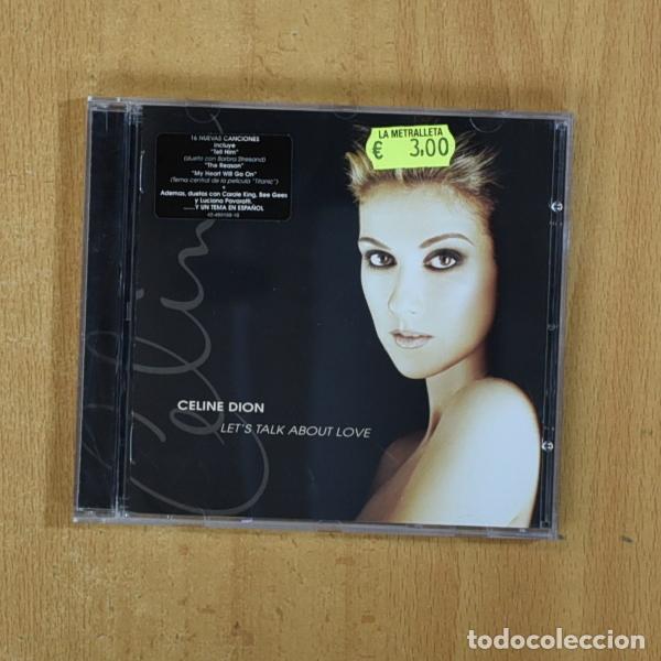 CDs de m&uacute;sica: CELINE DION - LETS TALK ABOUT LOVE - CD - Foto 1