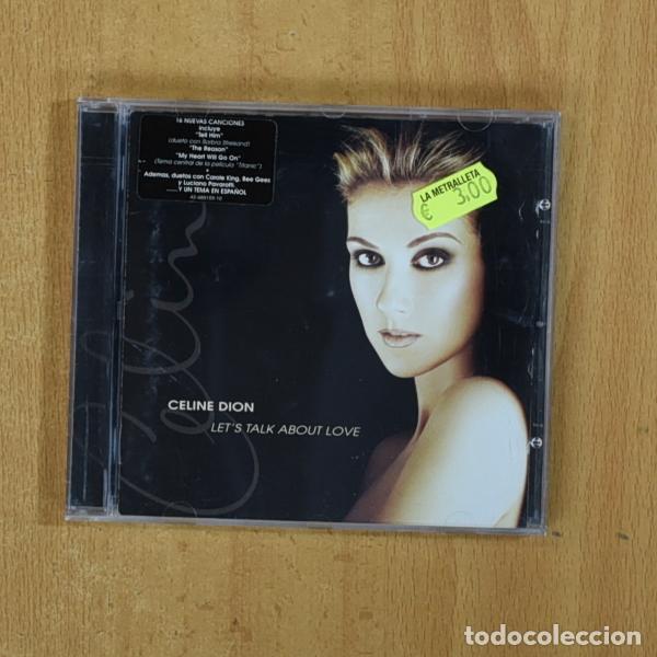 CDs de m&uacute;sica: CELINE DION - LETS TALK ABOUT LOVE - CD - Foto 1