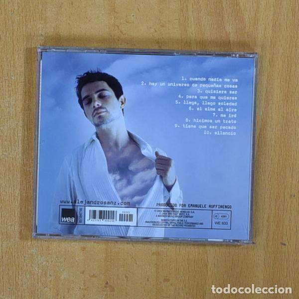 CDs de m&uacute;sica: ALEJANDRO SANZ - EL ALMA AL AIRE - CD - Foto 2