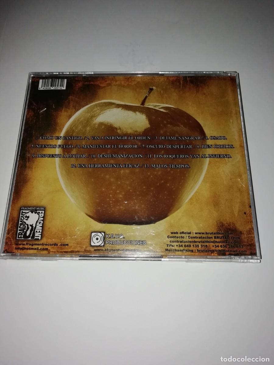 CDs de m&uacute;sica: Cd brutal thin no mereces un castigo para aprender 2012 - Foto 2
