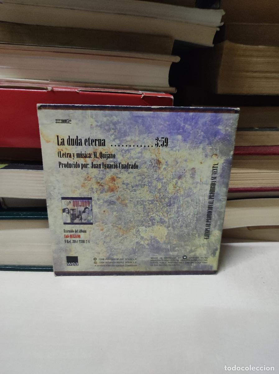 CDs de m&uacute;sica: Caf&eacute; Quijano &ndash; La Duda Eterna - Foto 2