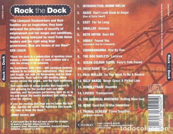 CDs de m&uacute;sica: Various &ndash; Rock The Dock -CD, Compilation 1998 - Foto 2