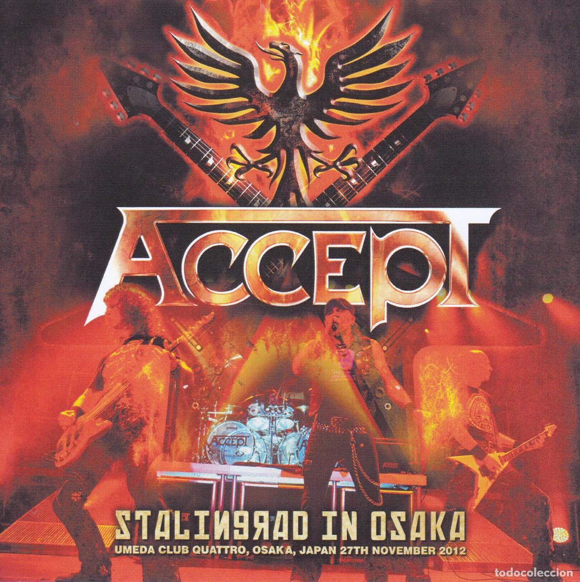 CDs de m&uacute;sica: 2 CDs - ACCEPT - Stalingrad In Osaka - Live 2012 - Foto 1