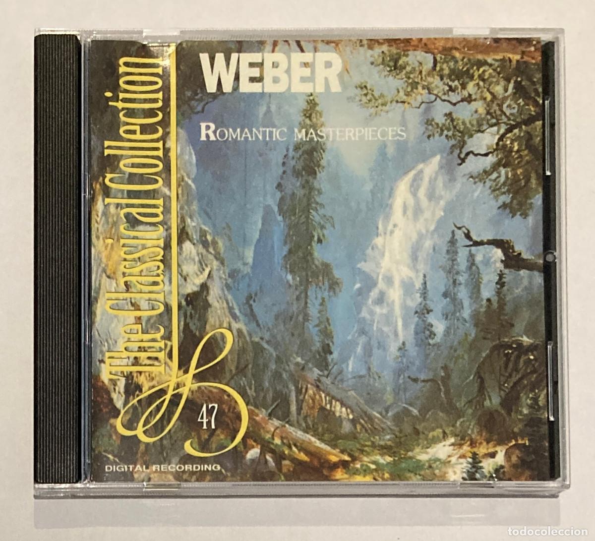 CDs de m&uacute;sica: Weber. Romantic Masterpieces (0376CD) - Foto 1