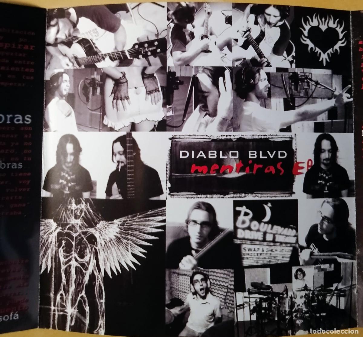 CDs de m&uacute;sica: DIABLO BLVD - MENTIRAS - CD SPAIN 2004 - Foto 4