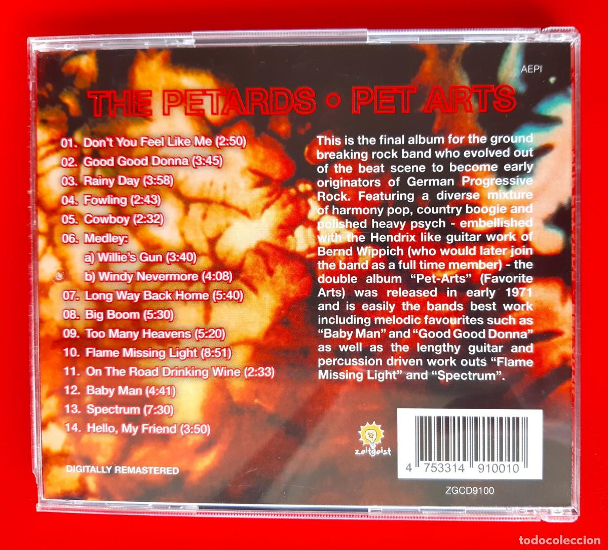 CDs de m&uacute;sica: THE PETARDS - PET ARTS CD - Foto 2
