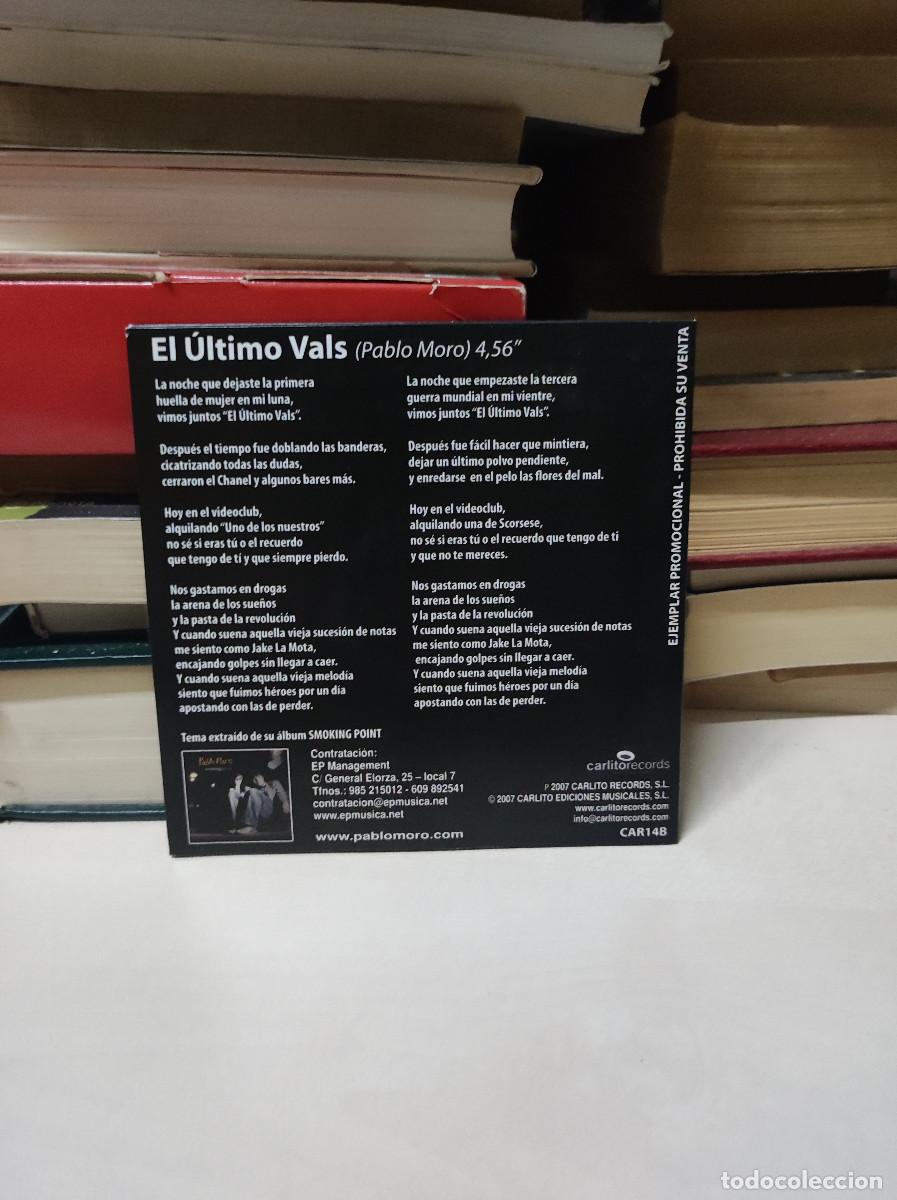 CDs de m&uacute;sica: EL ULTIMO VALS PABLO MORO - Foto 2