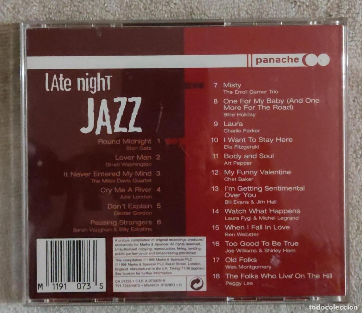 CDs de m&uacute;sica: Late Night Jazz. - Foto 2