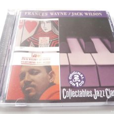CDs de Música: CD JAZZ FRANCES WAYNE THE JACK WILSON QUARTET COLLECTABLES JAZZ CLASSICS REF: 3-39