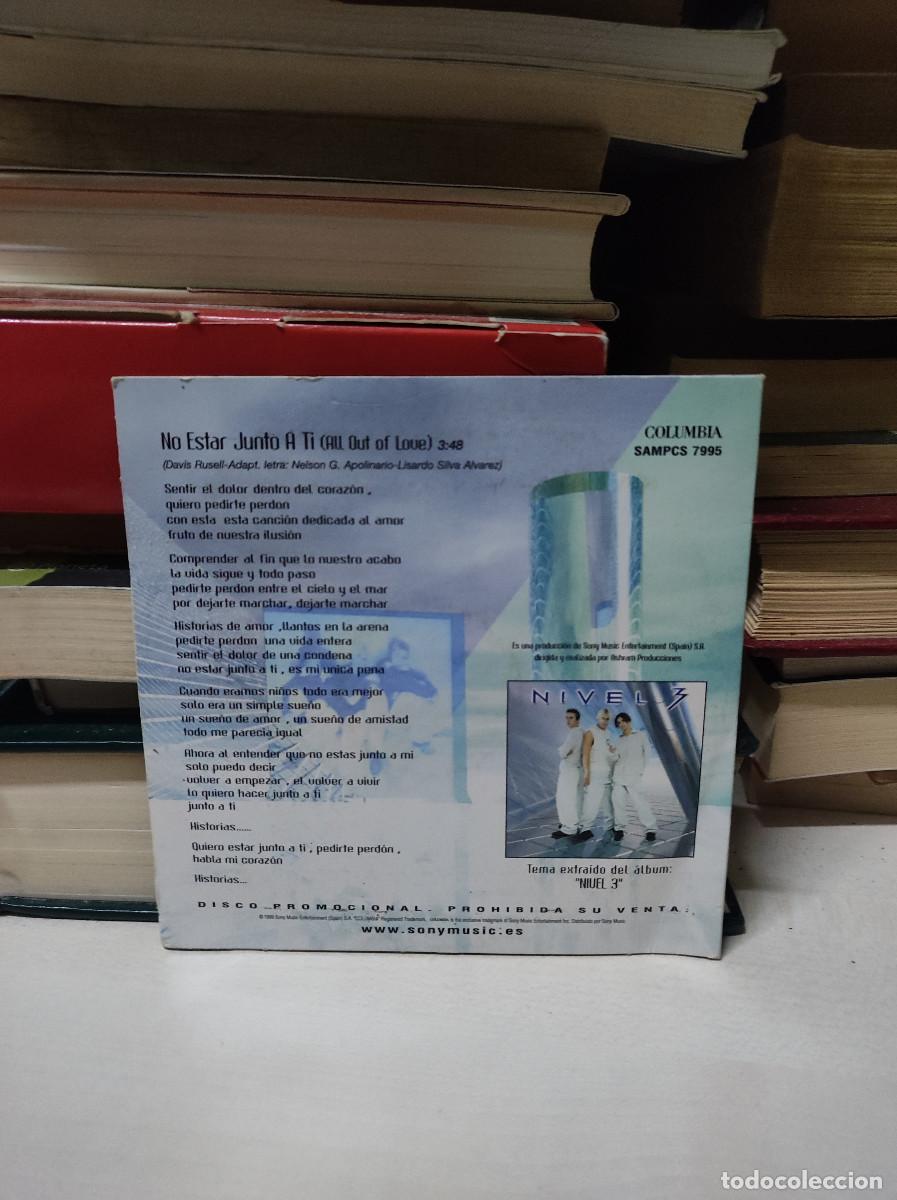 CDs de m&uacute;sica: Nivel 3 &ndash; No Estar Junto A Ti - Foto 2