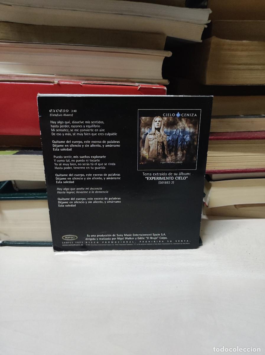 CDs de m&uacute;sica: CIELO CENIZA EXCESO - Foto 2