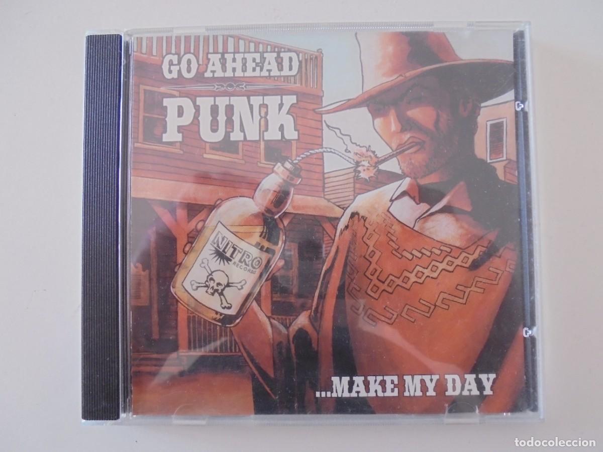 CDs de m&uacute;sica: GO AHEAD PUNK. ...MAKE MY DAY. COMPACTO. - Foto 1