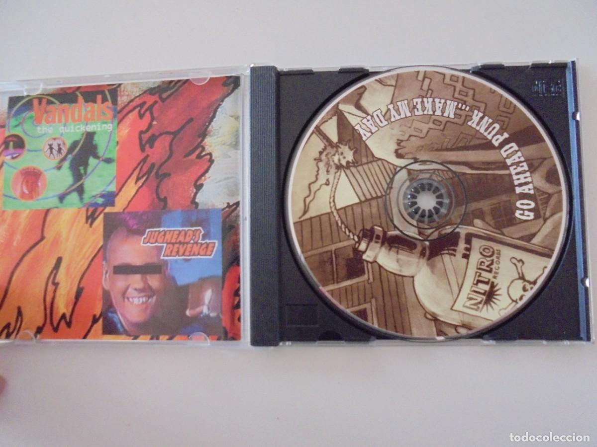 CDs de m&uacute;sica: GO AHEAD PUNK. ...MAKE MY DAY. COMPACTO. - Foto 2