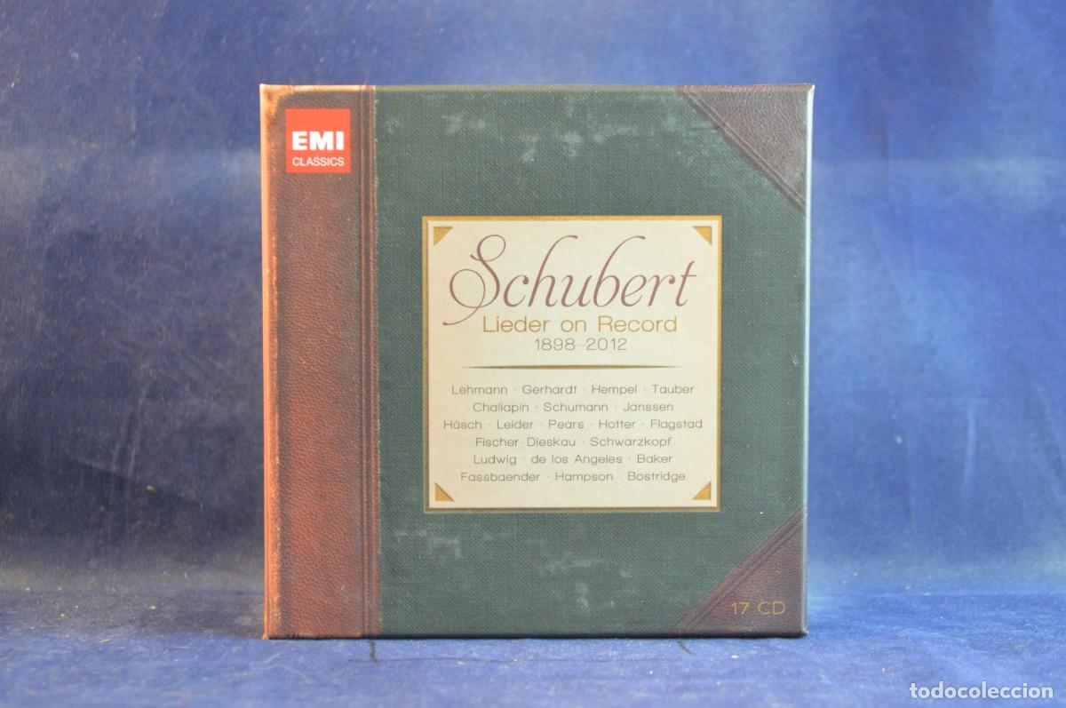 CDs de m&uacute;sica: SCHUBERT - LIEDER ON RECORD 1898-2012 - 17 CD - Foto 1