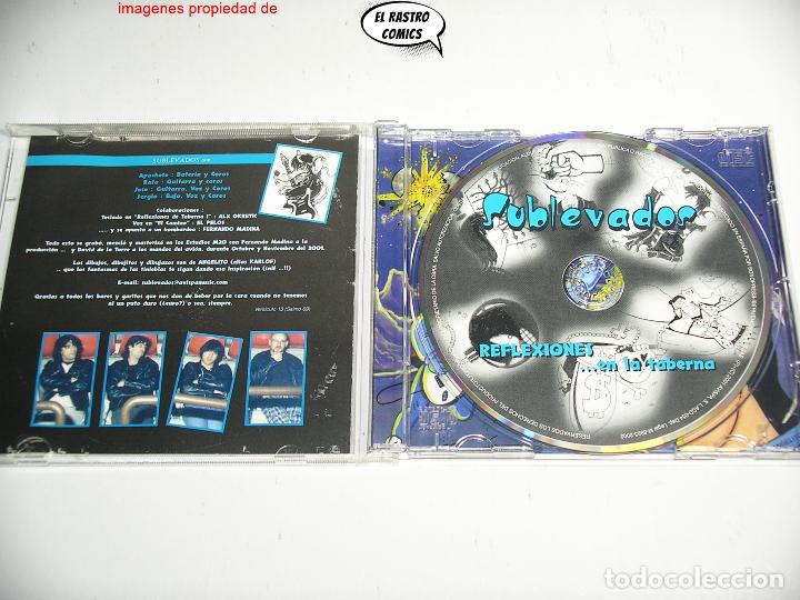 CDs de m&uacute;sica: Sublevados, Reflexiones de Taberna, CD Avispa 2002, Punk, Hard Rock - Foto 3