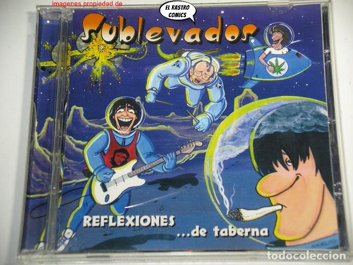CDs de m&uacute;sica: Sublevados, Reflexiones de Taberna, CD Avispa 2002, Punk, Hard Rock - Foto 1