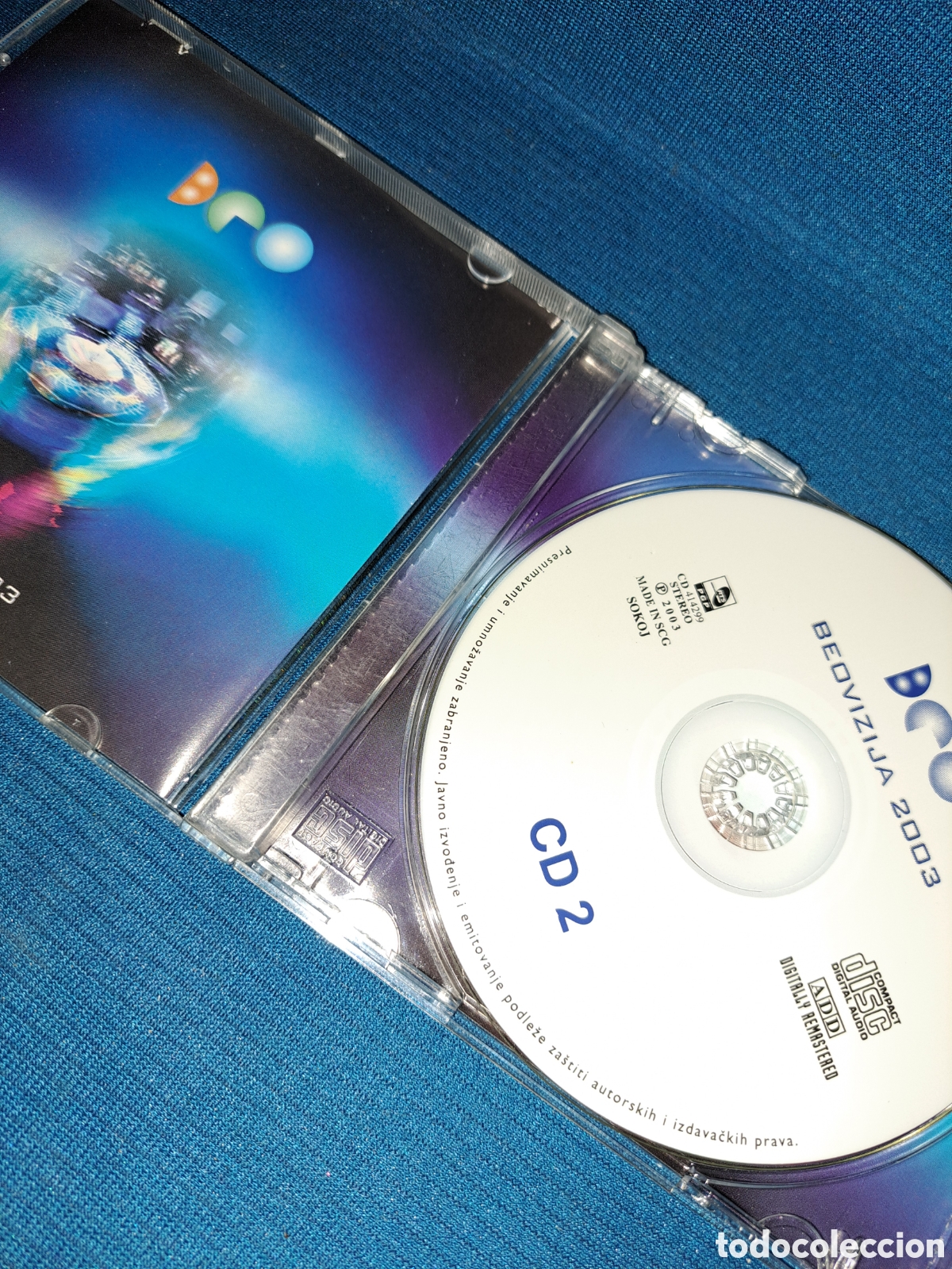 CDs de m&uacute;sica: CD Various&nbsp;&ndash;&nbsp;Beovizija 2003 - 2 - Foto 2