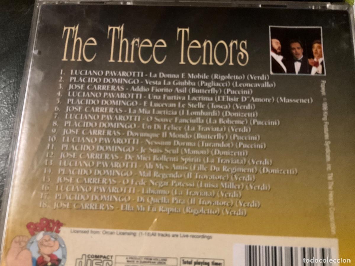 CDs de m&uacute;sica: THE THREE TENORS - Foto 2