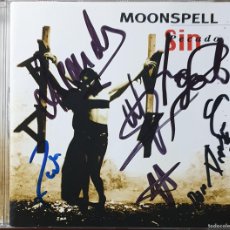 CDs de Música: MOONSPELL ”SIN PECADO” AUTOGRAFOS ORIGINALES CENTURY MEDIA – 77190-2 ALEMANIA 1998 CD