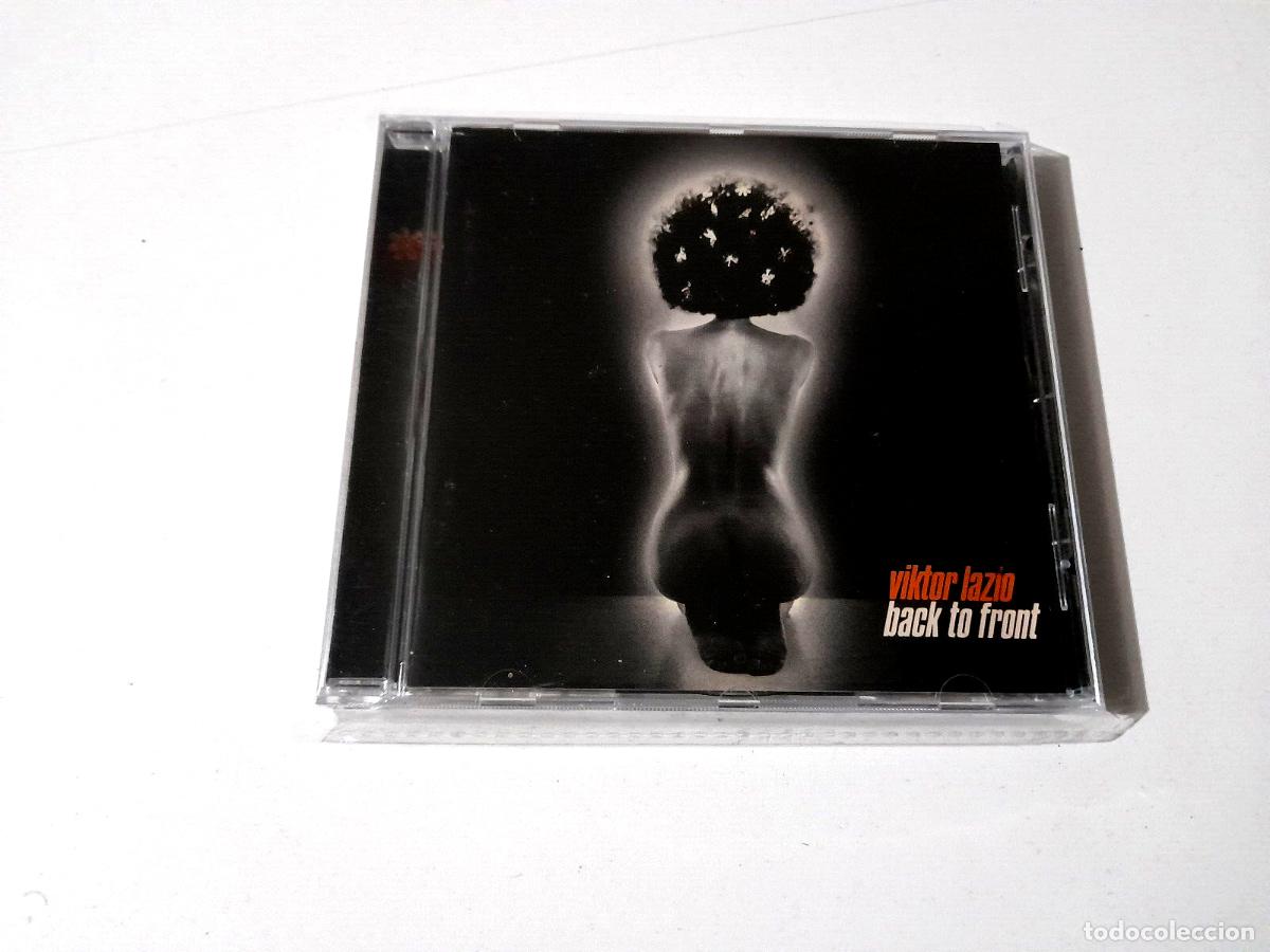 CDs de m&uacute;sica: VIKTOR LAZIO &rdquo;BACK TO FRONT&rdquo; CD 13 TRACKS - Foto 1
