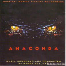 CDs de Música: RANDY EDELMAN - ANACONDA (ORIGINAL MOTION PICTURE SOUNDTRACK) (CD, ALBUM). Lote 392637274