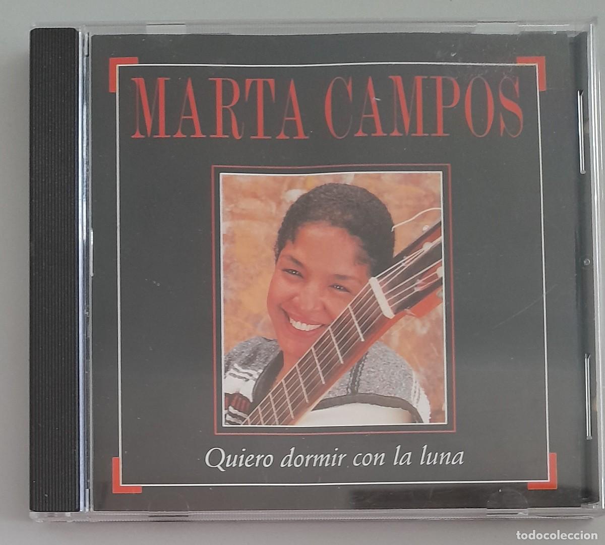 CDs de m&uacute;sica: MARTA CAMPOS, QUIERO DORMIR CON LA LUNA - Foto 1