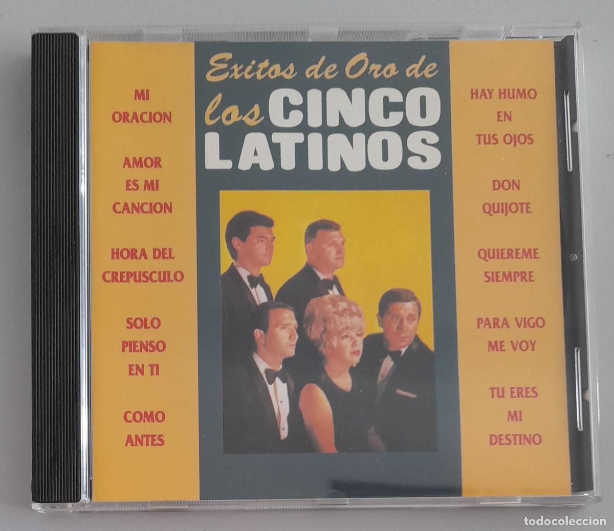 CDs de m&uacute;sica: LOS CINCO LATINOS - EXITOS DE ORO - Foto 1