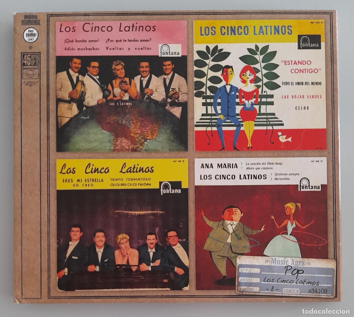 CDs de m&uacute;sica: LOS CINCO LATINOS - VOLUMEN 8 - Foto 1