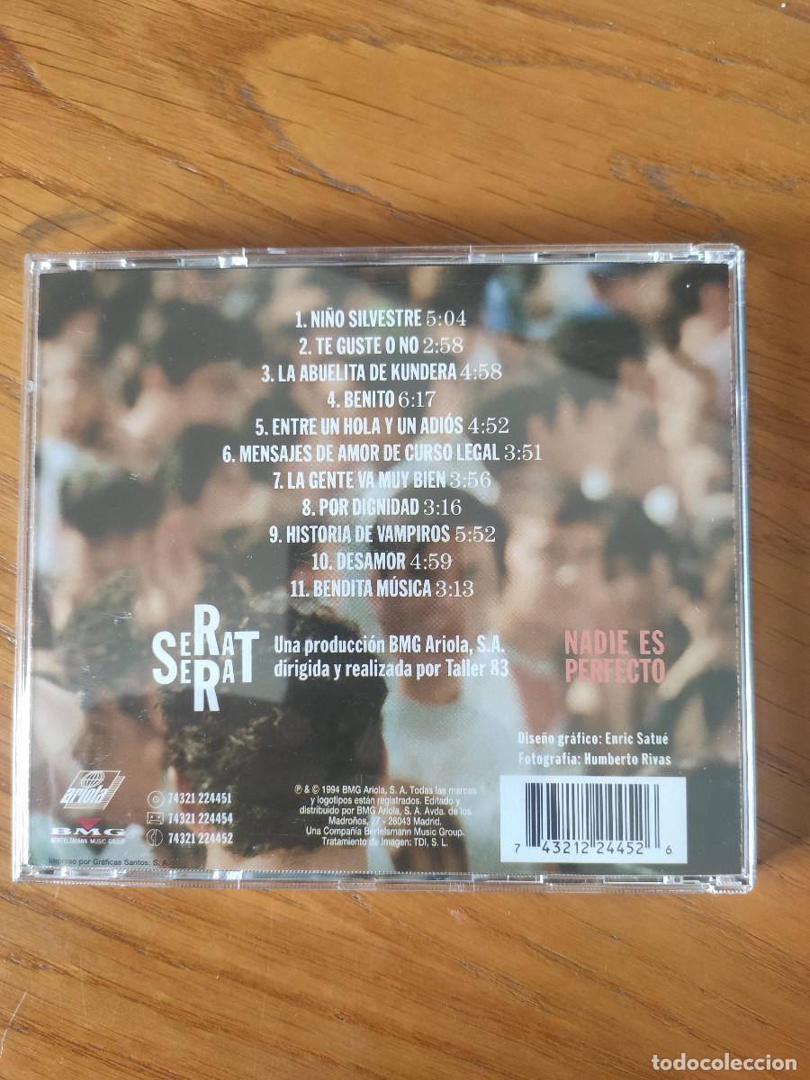 CDs de m&uacute;sica: Serrat ...Nadie es perfecto - Foto 2