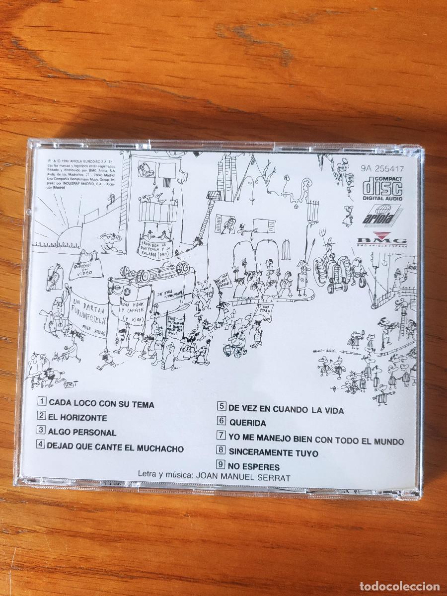 CDs de m&uacute;sica: Serrat Cada loco con su tema - Foto 2