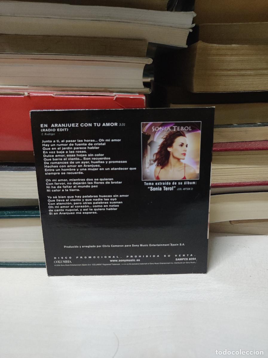 CDs de m&uacute;sica: Sonia Terol &ndash; En Aranjuez Con Tu Amor - Foto 2