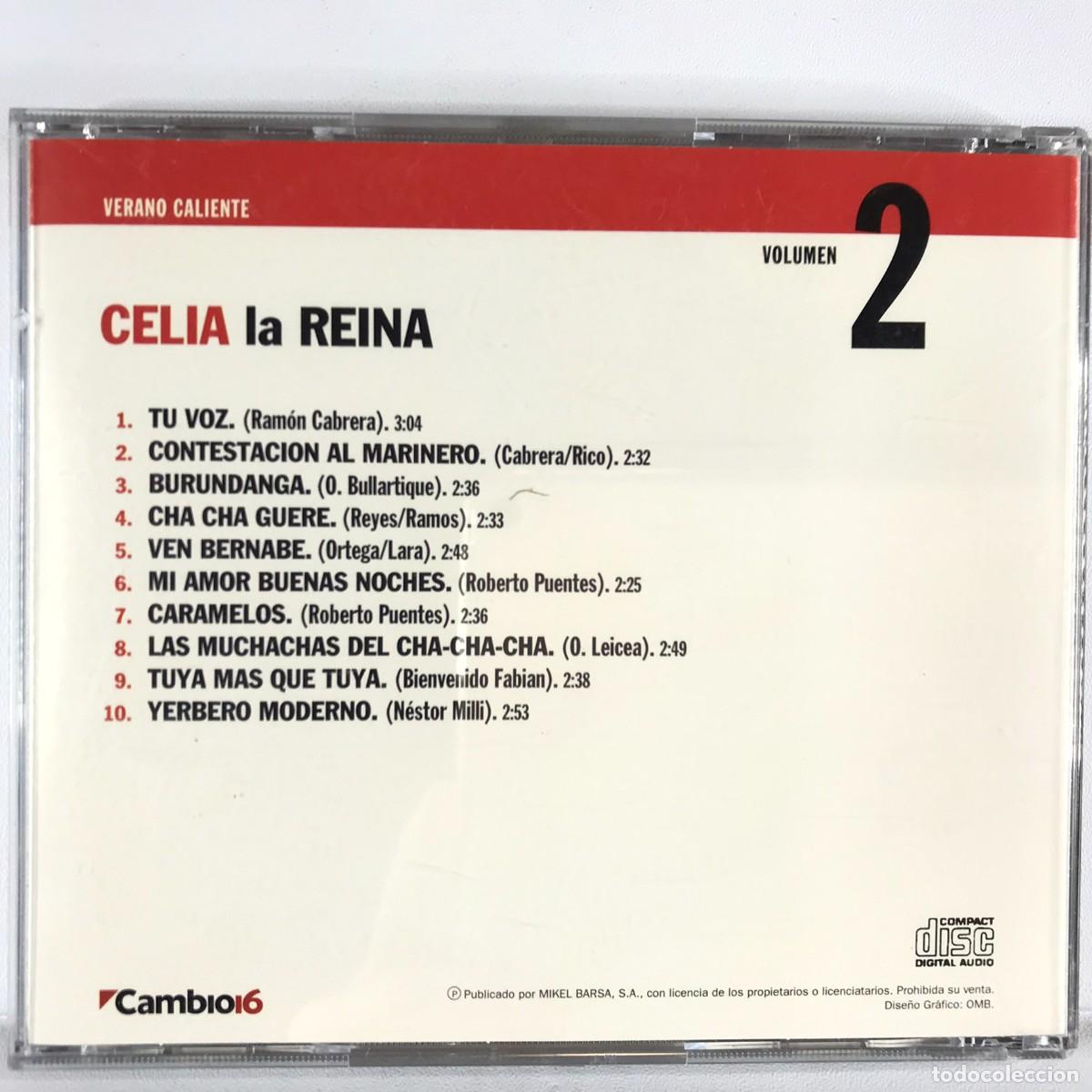 CDs de m&uacute;sica: Celia ● La Reina - Verano Caliente &ndash; 2 ● CD, Compilation - Foto 3